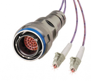 Fiber optic cable assembly / interface / electric - max. 4 V, 50 mA 
