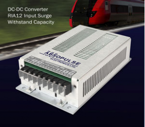 DC/DC converter for railway applications - 150W, DC-DC, RIA 12, EN50155, 110Vdc input, 24V ± 0.2V/6A 