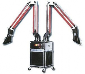 Fume extractor with multiple extraction arms - D, DK
