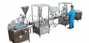 Cosmetic products filler capper labeler