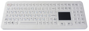 108-keys keyboard / silicone / with touchpad / IP68 - K-TEK-M399TP-KP-FN-DT