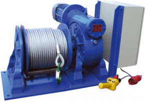 Worm gear winch / electrical - 170 - 2200 kg | PLANETA-MC