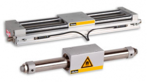 Pneumatic cylinder / rodless / magnetically-coupled - Ø 16 - 40 mm | P1Z series 