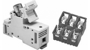 DIN rail fuse holder / compact - 600 V, IP20 | C383 series