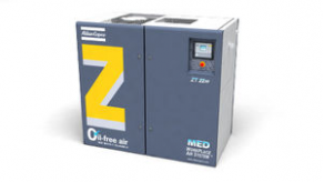 Piston compressor / stationary / oil-free / for dental applications - 21 - 48 l/s | ZT-MED