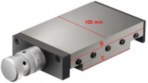High-accuracy micro-positioning table - max. 5 900 N, 25 - 100 mm | 100 series