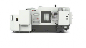 CNC machining center / 3-axis / horizontal / with integrated pallet changer - 508 x 508 x 508 mm | EC-400PP