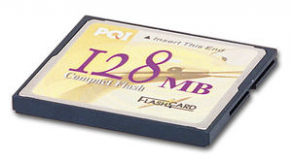 CompactFlash (CF) flash memory card - max. 128 MB | PEP-2070