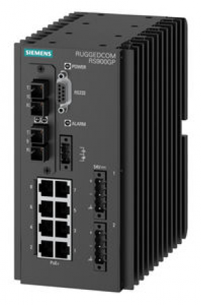 Industrial Ethernet switch / PoE / managed - 10 port, 10/100/1000BaseTX | RS900GP