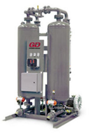 Desiccant compressed air dryer - max. 150 psig | DPB series