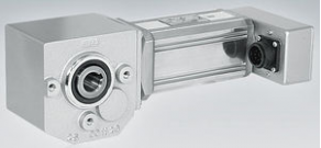 Brushless electric gearmotor / DC / spur / compact - 90 - 150 W, IP 54 | UECG series