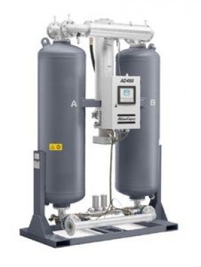 Heat regenerative adsorption compressed air dryer / blower purge - 360 - 1 600 l/s | AD series