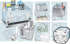 Central lubrication system / closed-circuit / oil