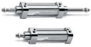 Pneumatic cylinder / single-acting / double-acting / stainless steel - ø 32 - 125 mm, 25 - 800 mm, 1 - 10 bar | 90 series