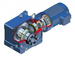 Bevel gear reducer / right-angle / conveyor - i= 21:1 - 2 599:1, max. 13 400 Nm | BBB series