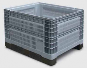 Plastic pallet box / flush grid - 1200x1000x780 mm | PALOXE series 