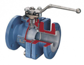Ball valve / PFA-lined - 1/2 - 12" | AKH2 