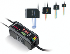 RGB photoelectric sensor / fiber optic / digital - 11 - 95 mm | CZ-V20 series