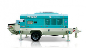Trailerable concrete pump - 70 - 100 m³/h | ETP1012