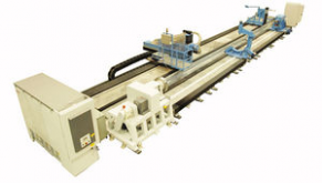 CNC machining center / 4-axis / horizontal - max. ø 1 500 x 15 000 mm | CM-10