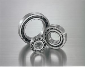 Ball bearing / angular-contact / single-row