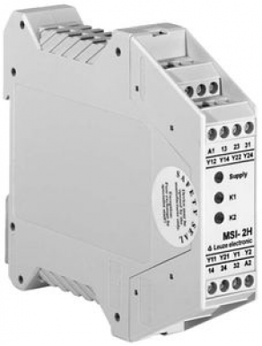 Safety relay / for two-hand controls - 24 VAC  /DC | MSI-2H 
