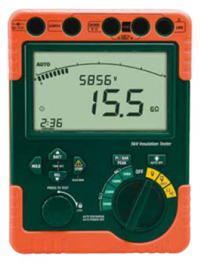 Tester / insulation resistance - max. 60 G&#x003A9;, 500 - 5 000 V | HHM-380395 series