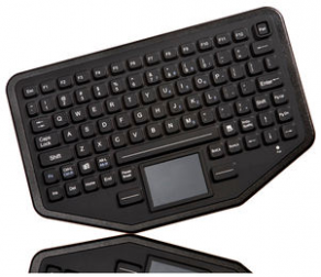 Keyboard with touchpad / industrial - BT-87-TP-NI