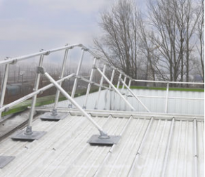 Metal roofing roof edge protection - KeeGuard® Topfix