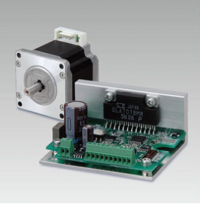 Two-phase stepper electric motor / with integrated controller - SANMOTION F2 Series
