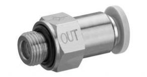 Brass check valve - 0.8 - 10 bar, 280 - 900 l/min | QR1-ANR series