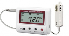 Humidity data-logger / temperature / LAN WLAN - -30 °C ... +80 °C, WiFi,  0 - 99 %RH  |  TR-72wf-H