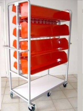 Handling cart / storage / for electronics - max. 600 kg | LSE®