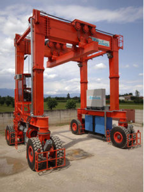 Electric straddle carrier - 20 - 400 t | EVA series