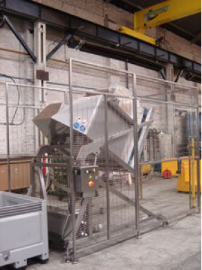 Case dumper / stainless steel - 250 - 1500 kg, 135° | ROTOVID INOX