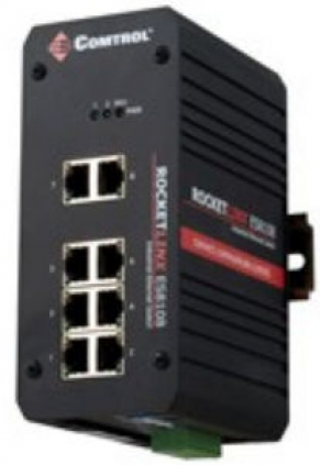 Industrial Ethernet switch / unmanaged - 8 ports, 10/100 MB | ES8108
