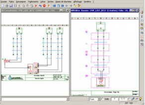 Instrument schematics software / electrical diagram - SchemINSTRUM
