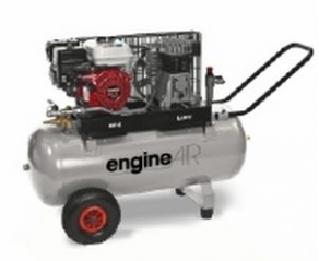 Piston engine-driven compressor / mobile - engineAIR, BIengineAIR 