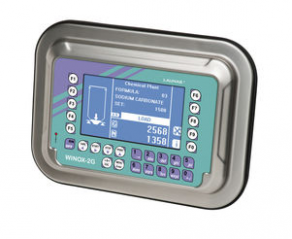 Stainless steel weight indicator - 206 x 286 x 108 mm | WINOX-2G