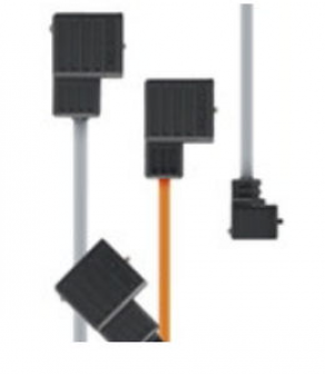 Rectangular connector / for solenoid valves