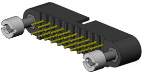 Board-to-board connector / combined / signal / power - 6 GHz, 20 A | 220 series