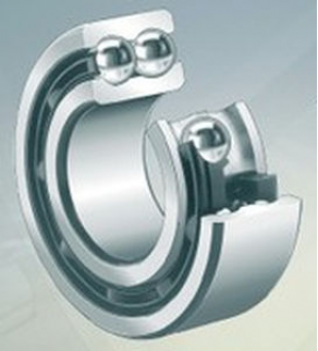 Ball bearing / angular-contact / double-row - ID: 10 - 100 mm, OD : 30 - 190 mm