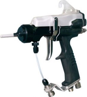 Spray gun / water-based paint / electrostatic - max. 60 kV, 186 - 212 mm | E-MW series