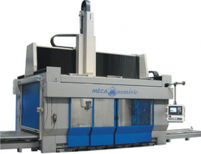 CNC machining center / 5-axis / with fixed table / swiveling-spindle - max. 3750 x 2250 x 1400 mm | NORMAPROFIL - M series