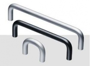 Bow-type handle / round / aluminium - P8 series