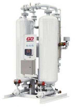 Heat-of-compression compressed air dryer - max. 150 psig | DHP series