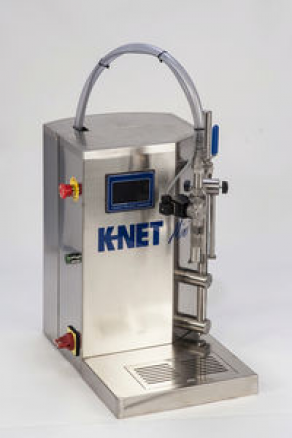 Semi-automatic filling machine / liquid / bench-top - 150 - 1 500 l/h | K-Net Mini