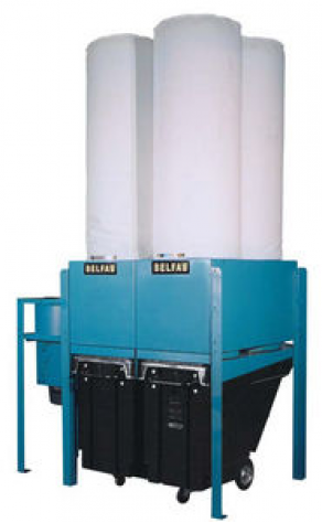 Bag dust collector / mechanical shaker cleaning / modular / for wood dust - 2 - 20 HP - 1 000 - 6 000 CFM | DW