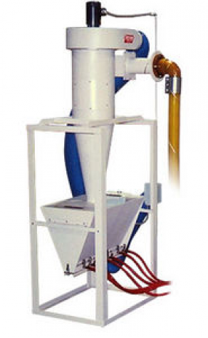Cyclone separator / for pneumatic conveying - 750 cu ft, 1.5 HP, 114 in | 150/16