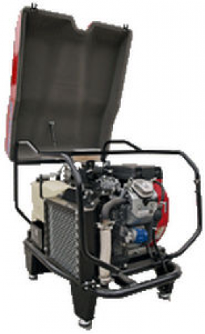 Air compressor / screw / mobile / gasoline - 1.2 - 2.15 m³/min | VRK series